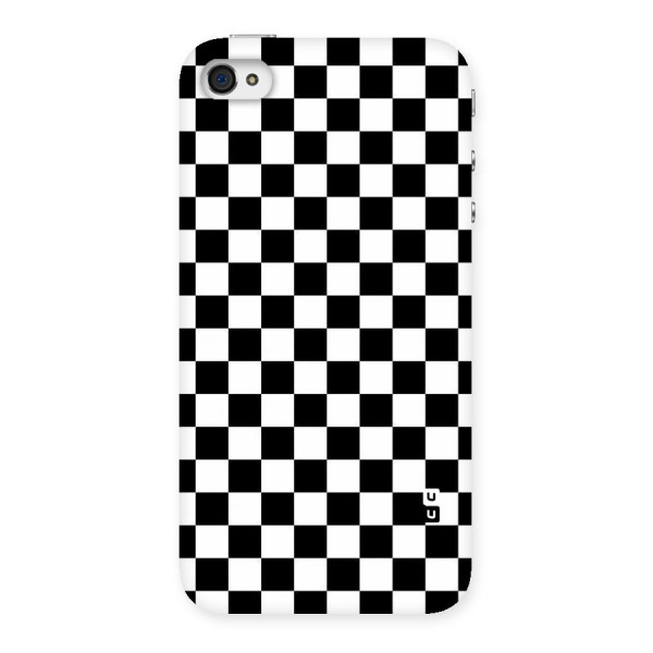 Checkerboard Back Case for iPhone 4 4s