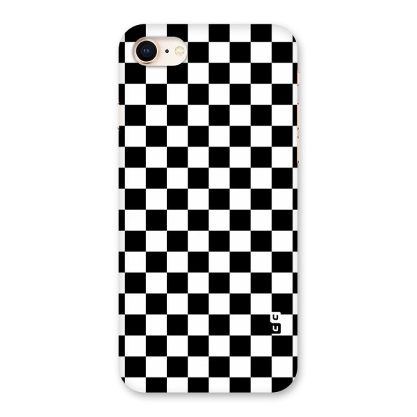 Checkerboard Back Case for iPhone 8