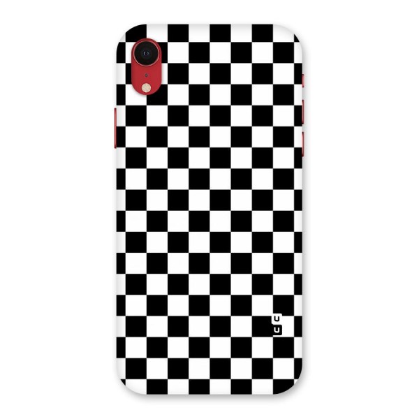 Checkerboard Back Case for iPhone XR