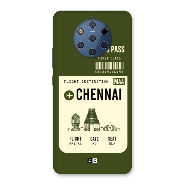 Chennai Boarding Pass Back Case for Nokia 9 PureView