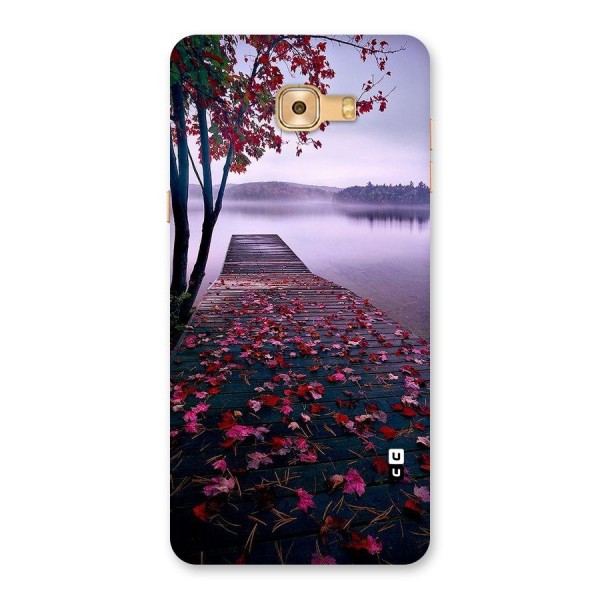 Cherry Blossom Dock Back Case for Galaxy C9 Pro