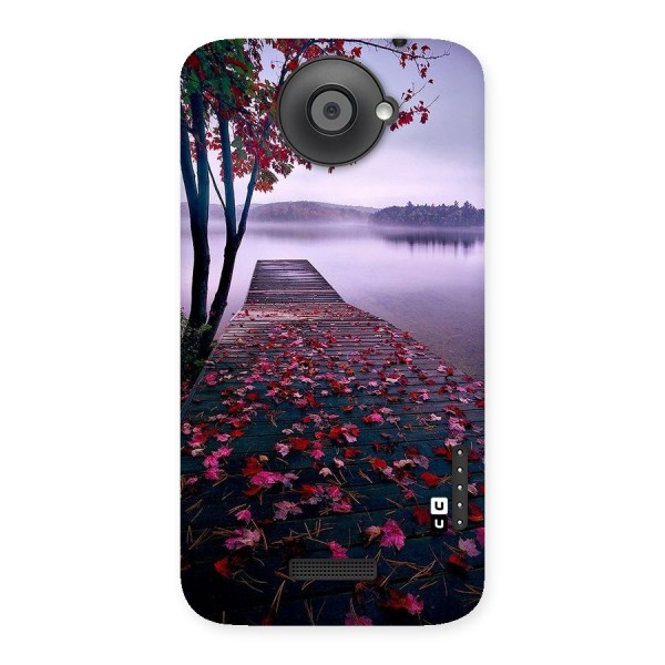Cherry Blossom Dock Back Case for HTC One X