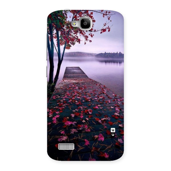 Cherry Blossom Dock Back Case for Honor Holly