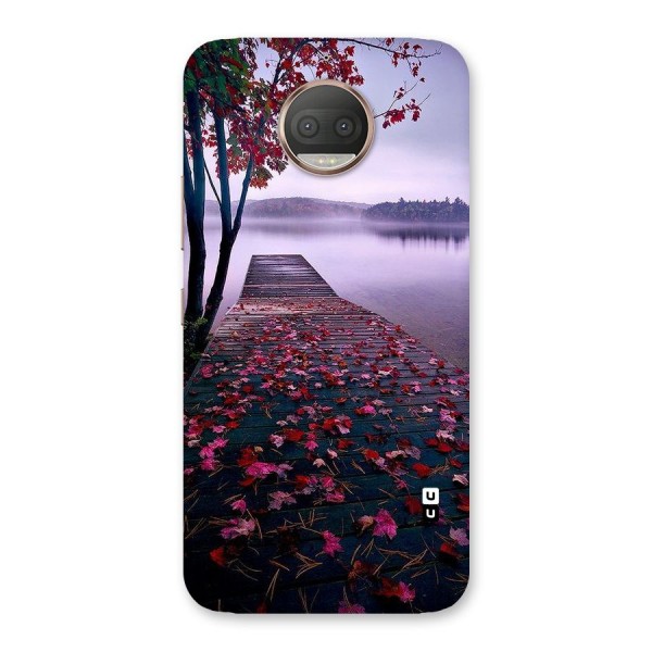 Cherry Blossom Dock Back Case for Moto G5s Plus