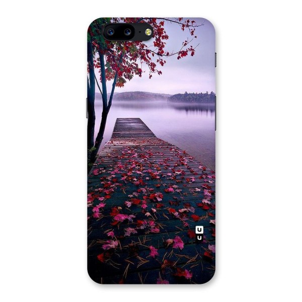 Cherry Blossom Dock Back Case for OnePlus 5