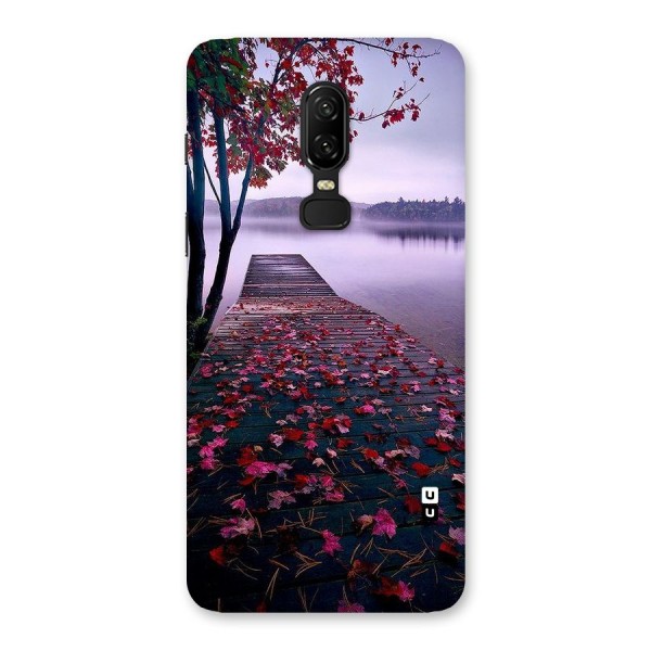 Cherry Blossom Dock Back Case for OnePlus 6