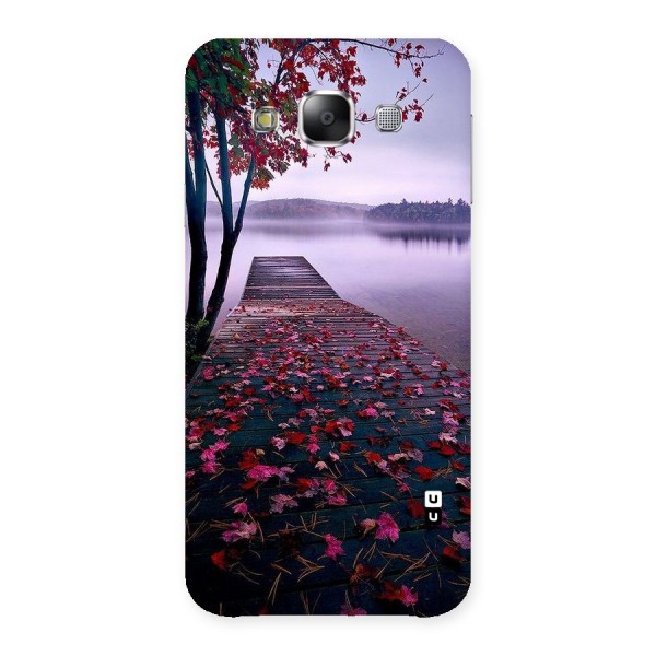 Cherry Blossom Dock Back Case for Samsung Galaxy E5