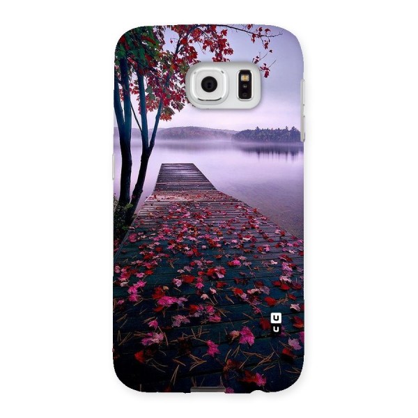 Cherry Blossom Dock Back Case for Samsung Galaxy S6