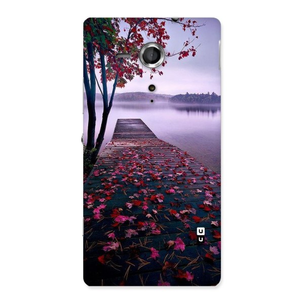 Cherry Blossom Dock Back Case for Sony Xperia SP