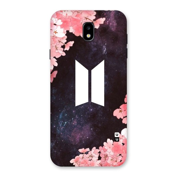 Cherry Blossom Pause Design Back Case for Galaxy J7 Pro