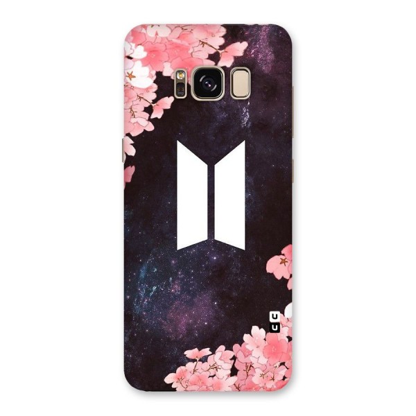 Cherry Blossom Pause Design Back Case for Galaxy S8