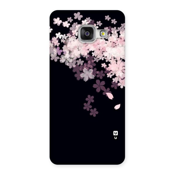 Cherry Flowers Pink Back Case for Galaxy A3 2016