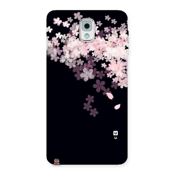 Cherry Flowers Pink Back Case for Galaxy Note 3