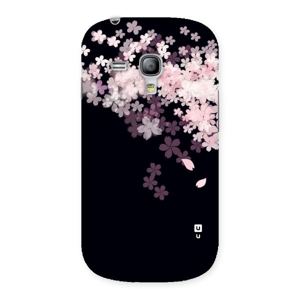 Cherry Flowers Pink Back Case for Galaxy S3 Mini