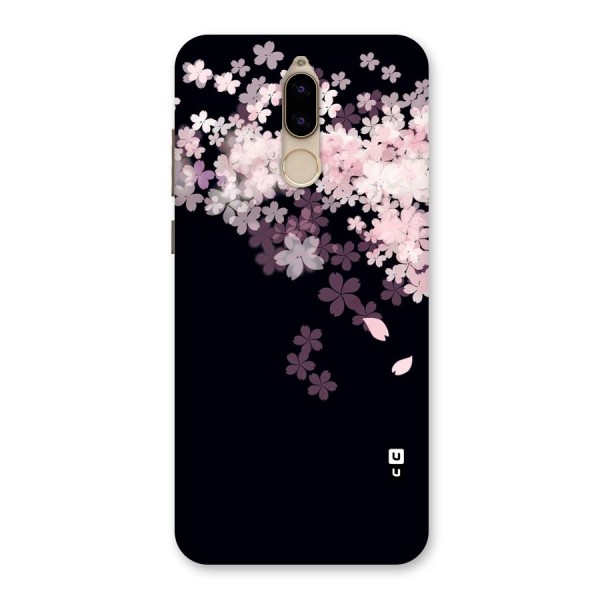 Cherry Flowers Pink Back Case for Honor 9i