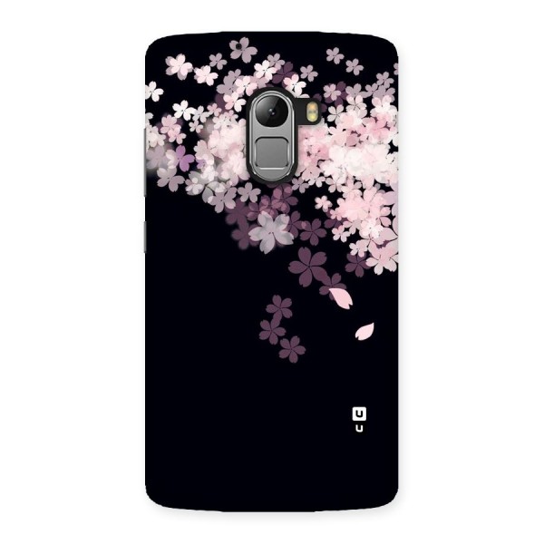 Cherry Flowers Pink Back Case for Lenovo K4 Note
