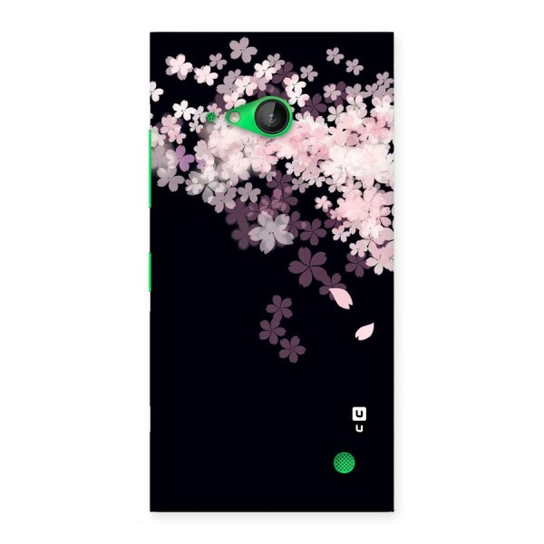 Cherry Flowers Pink Back Case for Lumia 730