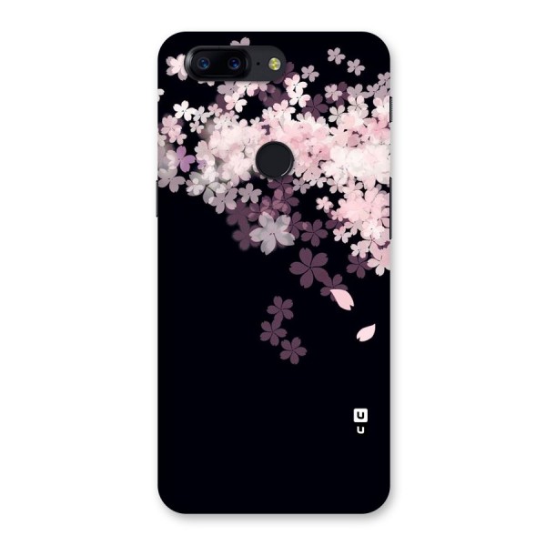Cherry Flowers Pink Back Case for OnePlus 5T