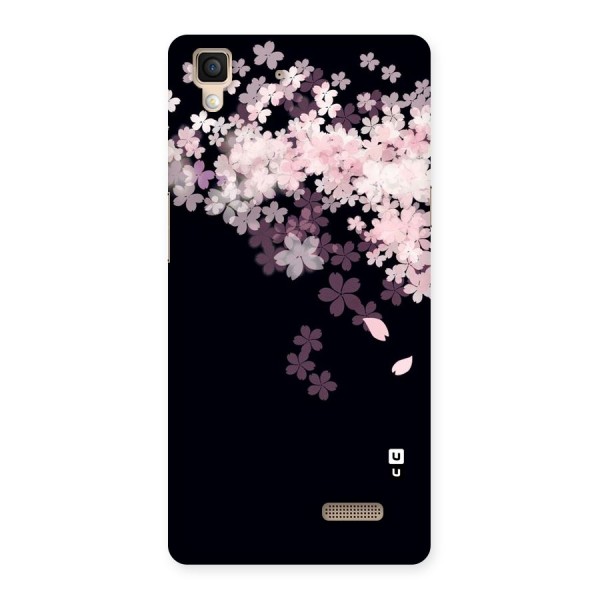 Cherry Flowers Pink Back Case for Oppo R7