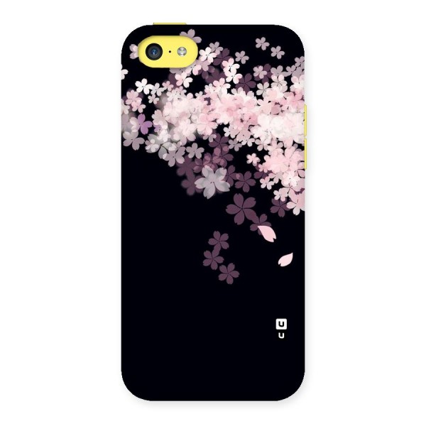 Cherry Flowers Pink Back Case for iPhone 5C