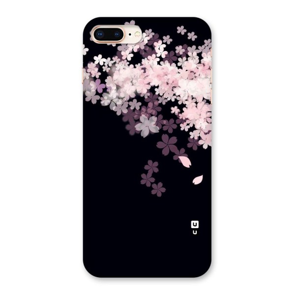 Cherry Flowers Pink Back Case for iPhone 8 Plus