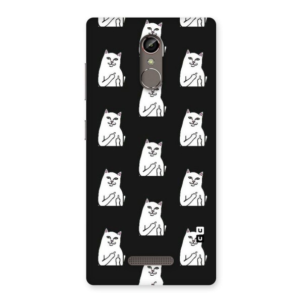Chill Cat Pattern Back Case for Gionee S6s