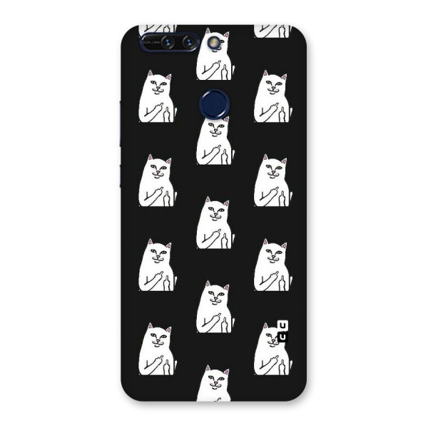 Chill Cat Pattern Back Case for Honor 8 Pro
