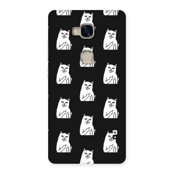 Chill Cat Pattern Back Case for Huawei Honor 5X