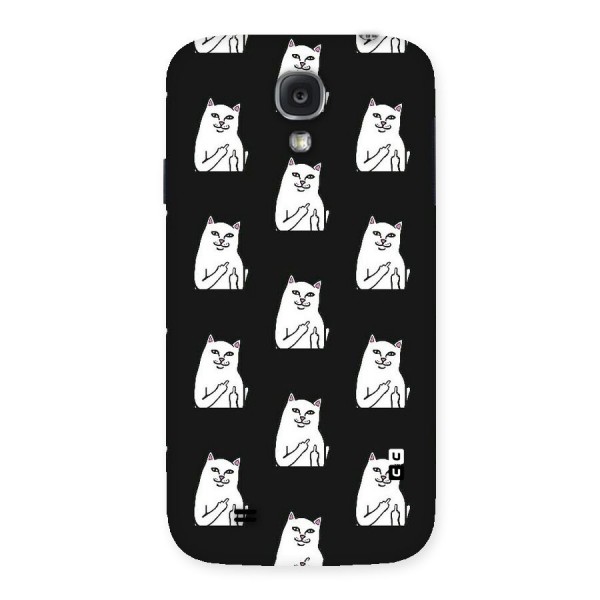 Chill Cat Pattern Back Case for Samsung Galaxy S4