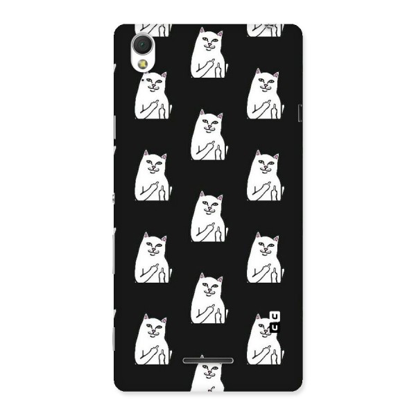 Chill Cat Pattern Back Case for Sony Xperia T3