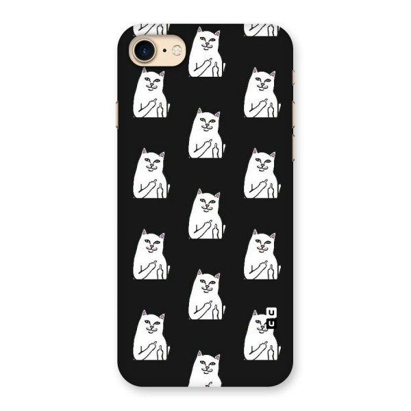 Chill Cat Pattern Back Case for iPhone 7