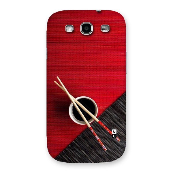 Chopstick Design Back Case for Galaxy S3