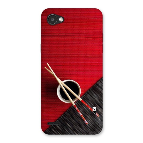 Chopstick Design Back Case for LG Q6