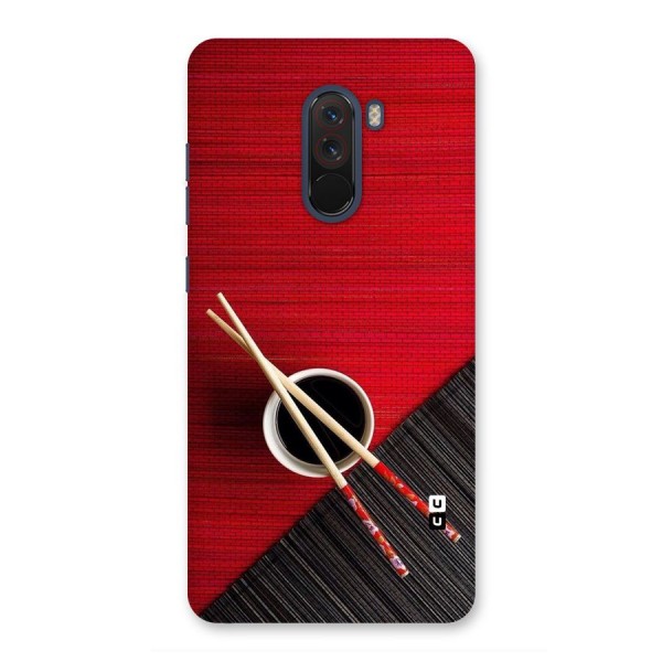 Chopstick Design Back Case for Poco F1