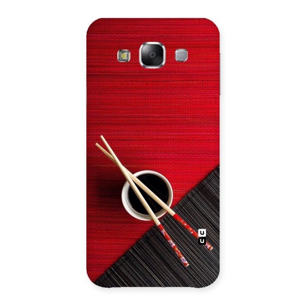 Chopstick Design Back Case for Samsung Galaxy E5