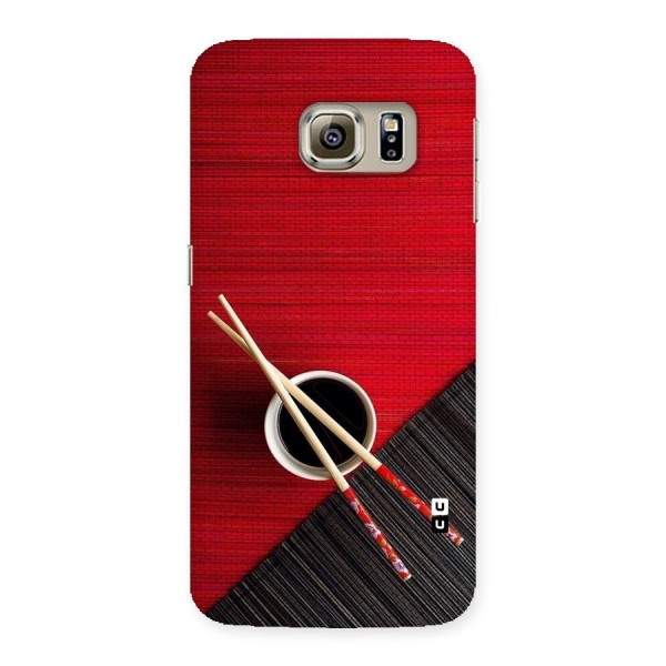 Chopstick Design Back Case for Samsung Galaxy S6 Edge