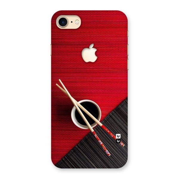 Chopstick Design Back Case for iPhone 7 Apple Cut