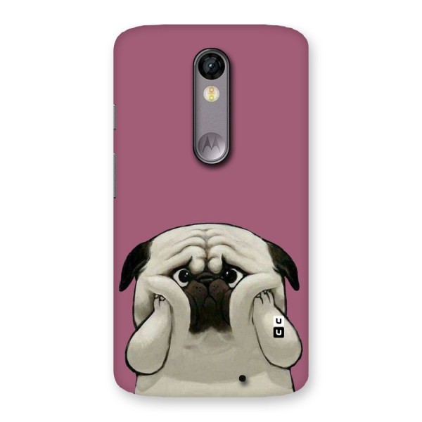 Chubby Doggo Back Case for Moto X Force