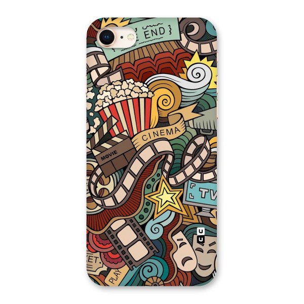Cinematic Design Back Case for iPhone 8