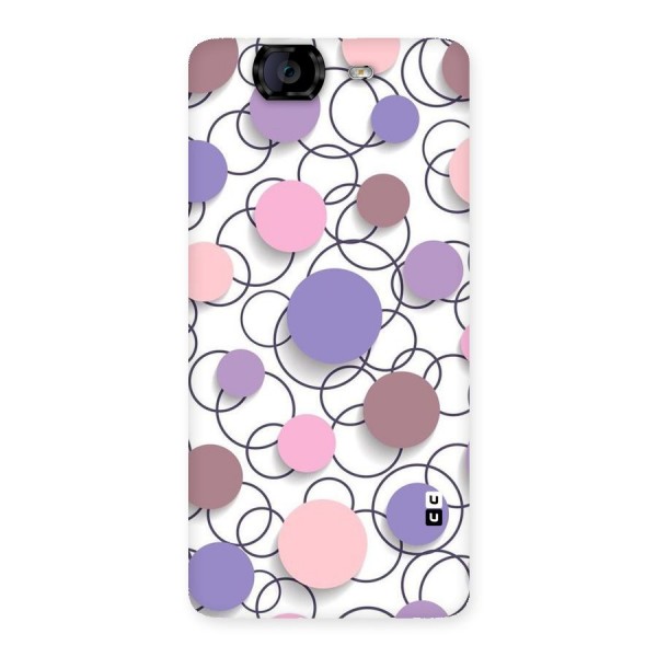 Circles And More Back Case for Canvas Knight A350