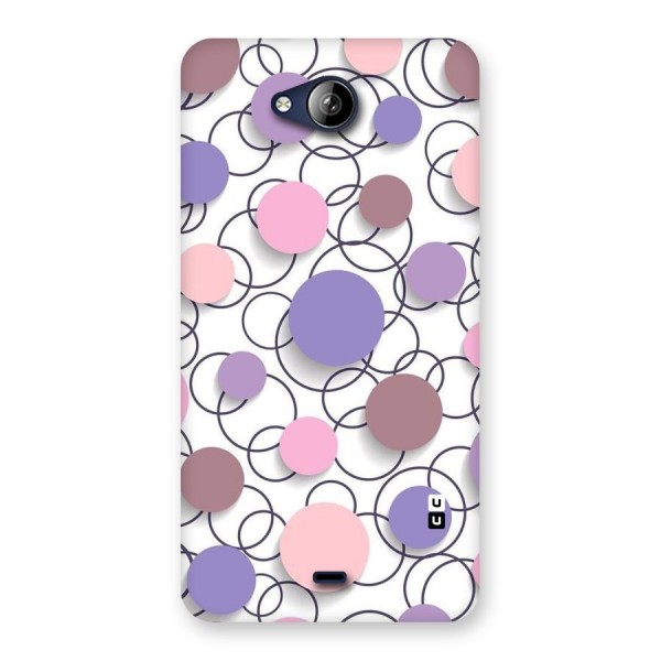 Circles And More Back Case for Canvas Play Q355