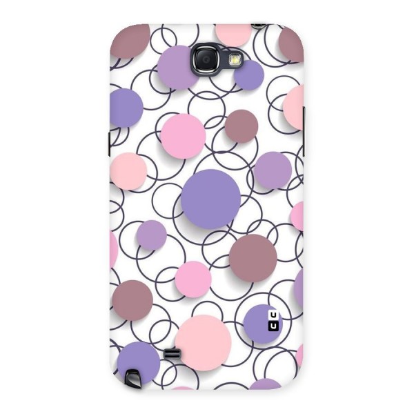 Circles And More Back Case for Galaxy Note 2