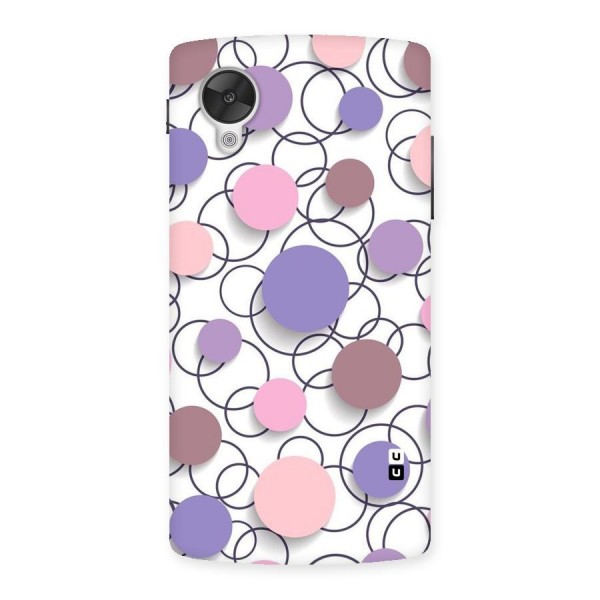 Circles And More Back Case for Google Nexsus 5