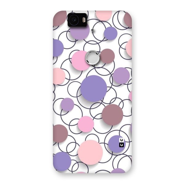 Circles And More Back Case for Google Nexus-6P