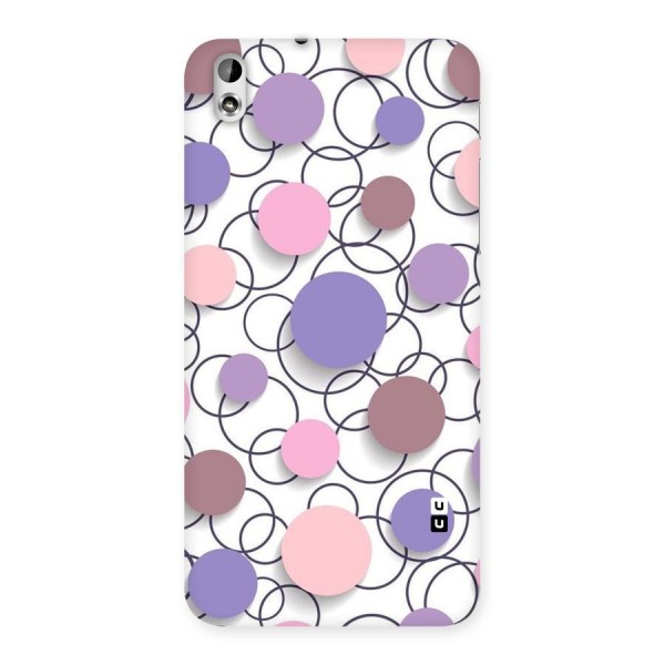 Circles And More Back Case for HTC Desire 816