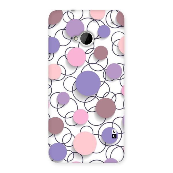 Circles And More Back Case for HTC One M7