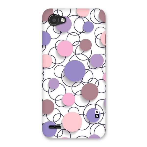 Circles And More Back Case for LG Q6