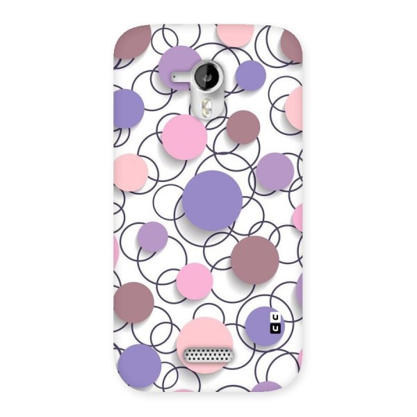 Circles And More Back Case for Micromax Canvas HD A116