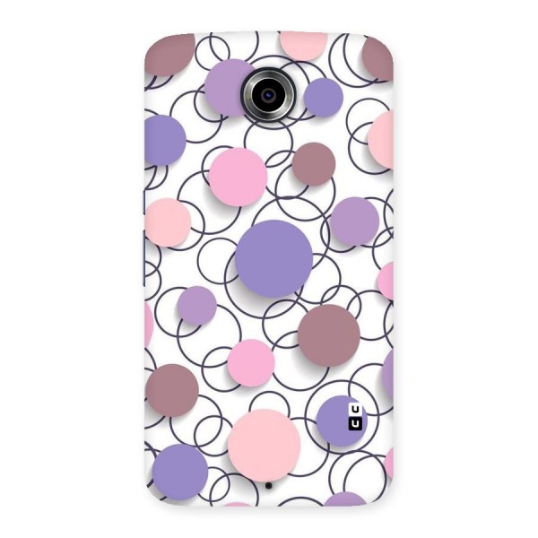 Circles And More Back Case for Nexsus 6