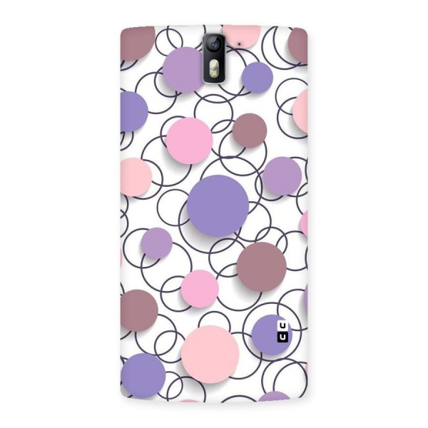 Circles And More Back Case for One Plus One